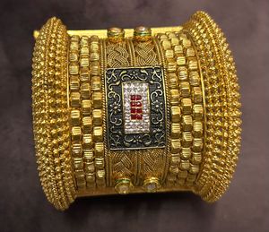 Exquisite Gold Plated Bangles