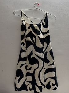 Abstract Print Sundress