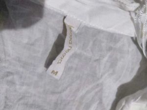 Chic White Oversized Shirt