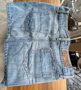 ✨ Trendy Denim Skirt + Crop Top Combo Set ✨