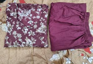 Floral suit Kurta Set with Dupatta