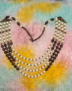 Elegant Multi-Strand Pearl Necklace