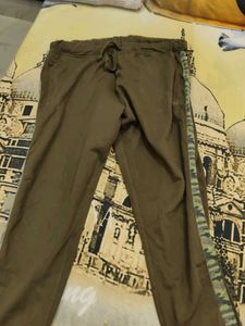 Stylish Camo Trim Joggers