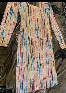 🎀🕊️Vibrant Striped Kurta Set