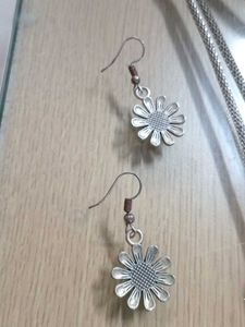 Maa Durga Necklace &amp; Earring Set
