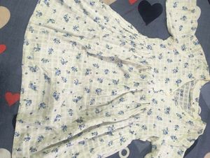 Cute Floral Kurta