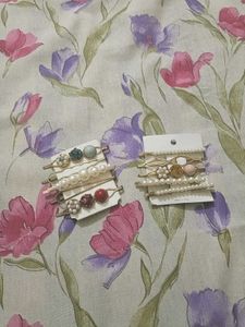 Elegant Pearl &amp; Gem Hair Clip Set(fixed price)