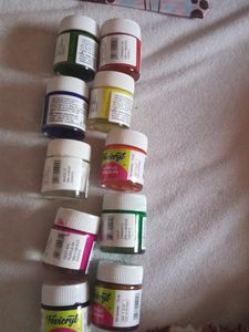 Fevicryl Acrylic Colors 10 Shades
