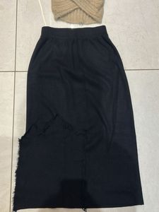 Cozy Top &amp; Midi Skirt Set