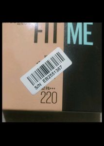 Maybelline Fit Me Foundation
