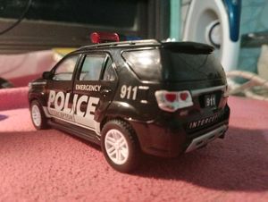 Police Interceptor Fortuner Toy Car
