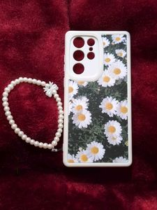 aesthetic samsung galaxy s22 ultra back cover 📔🤎