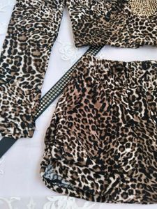 leopard print co-ord set