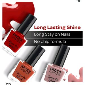 FACES CANADA Ultime Pro Splash Nail Enamel - Cherr