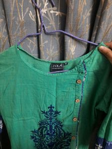 Peacock Green Kurta