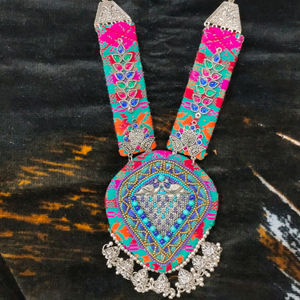 Fabric necklace