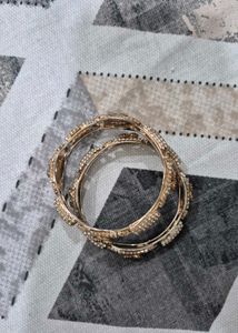 Stunning CZ Studded Bangles