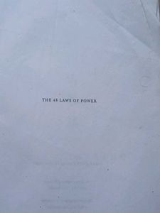 48 Laws of Power by Robert Greene