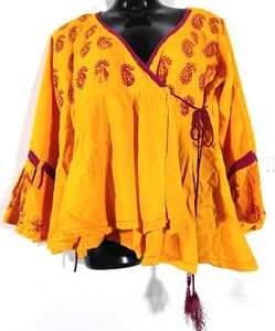 Surplice neckline Top