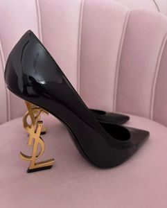 Saint Laurent Black Patent Heels👠