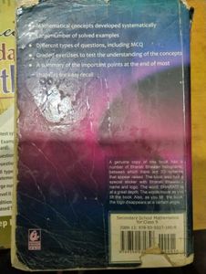 Secondary School Mathematics for Class 9