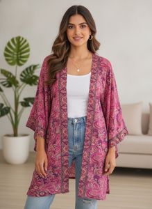 Bohemian Paisley Kimono shrug