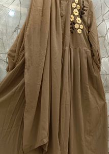 Elegant Embroidered Abaya