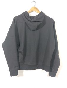 Silvertraq Black Casual Hoodie (Women)