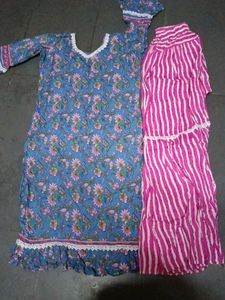 Floral Print deptex Cotton Dress