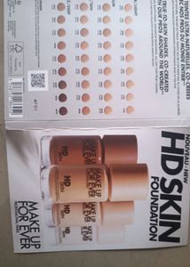 Make Up For Ever HD Skin Foundation Ad