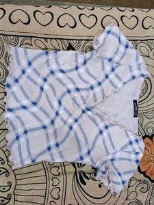 Cute Plaid Cropped Top