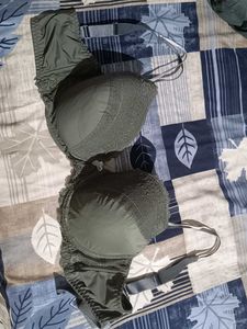 Stylish Lace Trim Bra