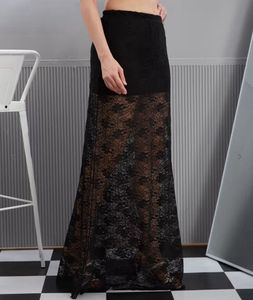 Sheer A-Line Skirt