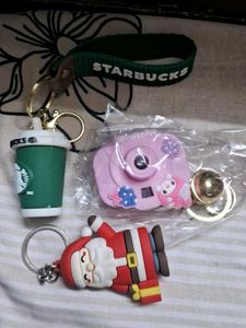 Starbucks &amp; My Melody Keychains