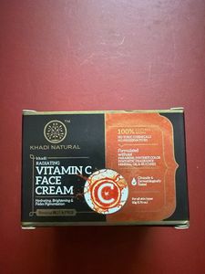 Khadi natural vitamin C cream