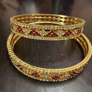 Exquisite Embellished Bangles
