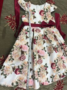 Floral Print Party Dress