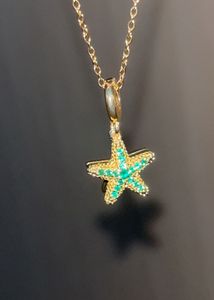 Anti Tarnish Starfish Charm Necklace