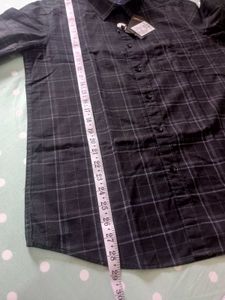 New size -M,L  Men's Checked Long Sleeve Shirt