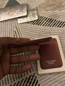 Apple MagSafe Leather Wallet(master copy )