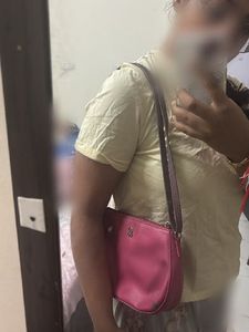 Chic Pink Crossbody Bag