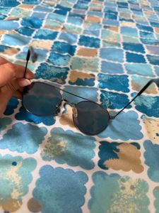 Mirror Lens Round Sunglasses