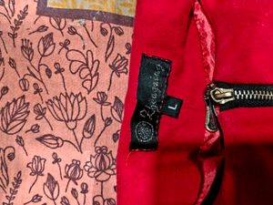 Red Zip-Up Hoodie Winter