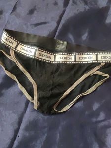 Men's Black Mesh Briefs