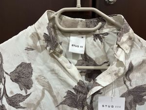 Floral Print Button-Up Shirt