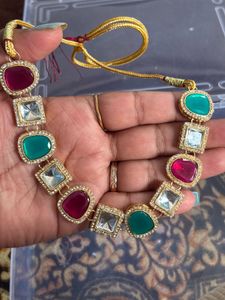 Stunning Gemstone &amp; Crystal Necklace