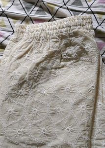 Elegant Chikankari Kurti with dupatta
