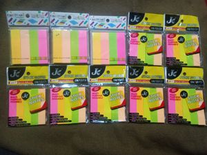 Combo Of 10 Sticky Notes Packets