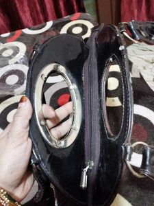 Elegant Black Handbag Set