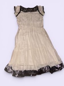 Elegant White Ethnic Gown